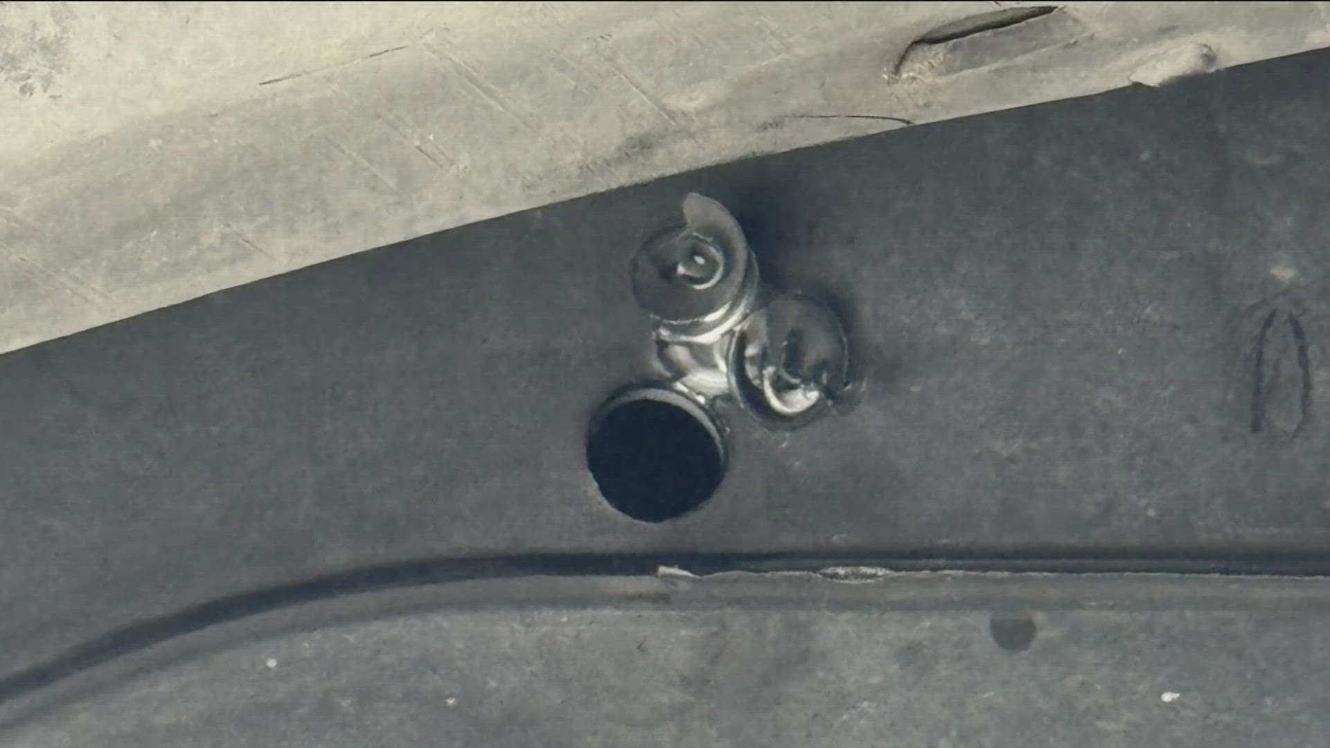 Drivers in North Park are left with a hefty repair bill after thieves drill a hole into fuel tanks to steal gas.