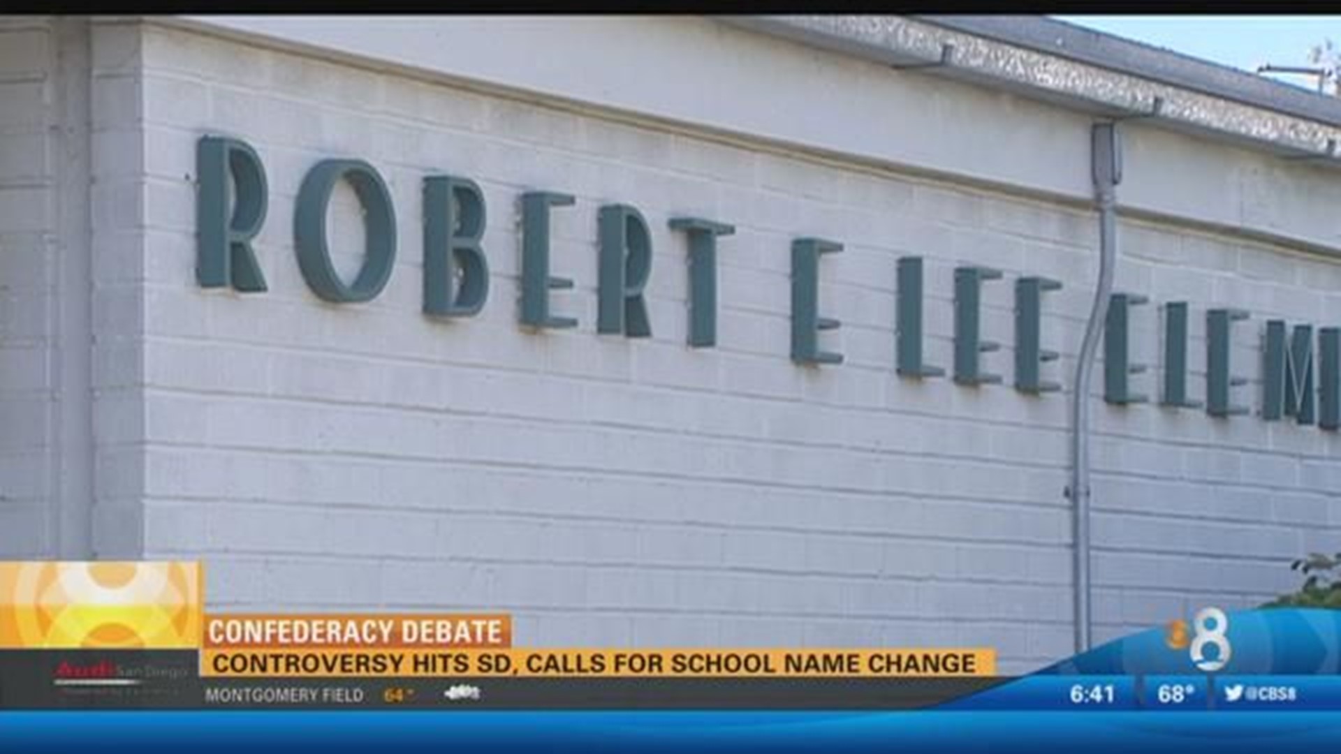 San Diego lawmaker wants Robert E. Lee Elementary name changed | cbs8.com