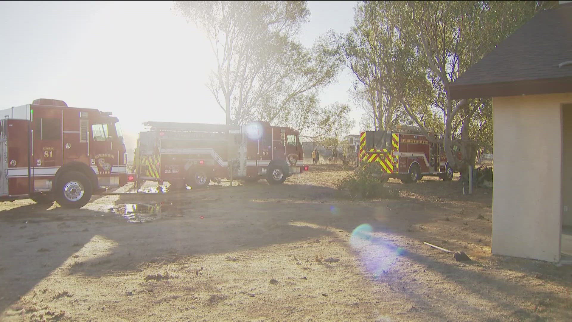 4507 Examples Brush fire, smoke, flames in San Diego in Ramona | cbs8.com