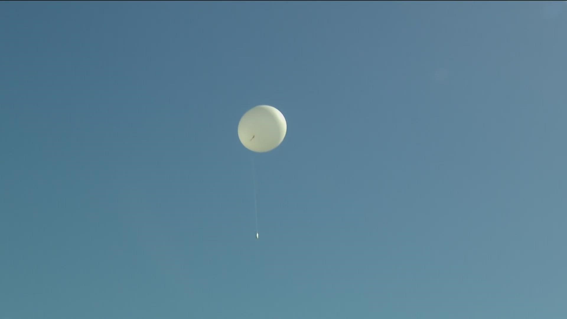 Scripps Institution of Oceanography scientists will be launching weather balloons to study the atmosphere. Balloons usually last a day before popping.