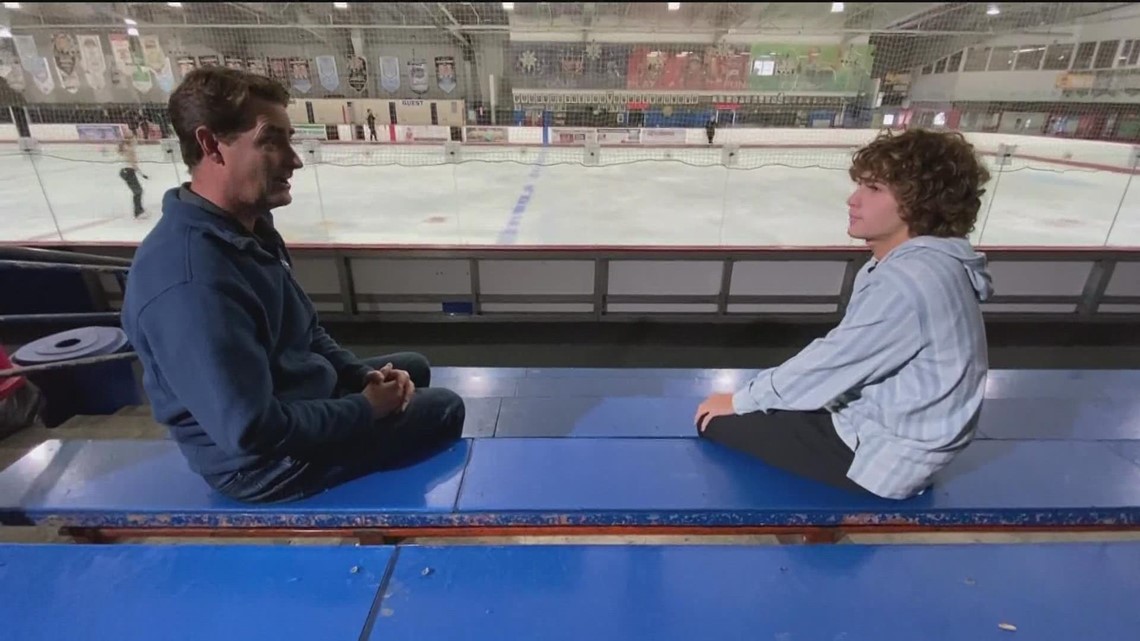 Carlsbad actor learns how to play hockey for Disney's Mighty Ducks role