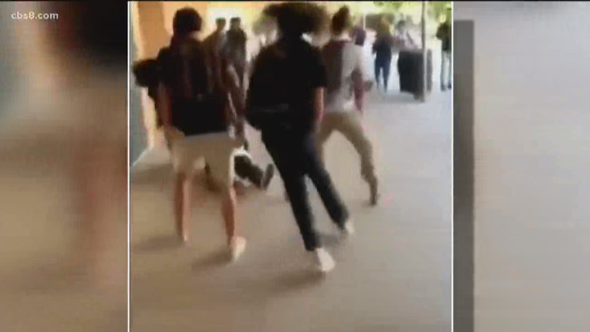 A father is offering a $500 reward for information regarding a fight at Poway High School.