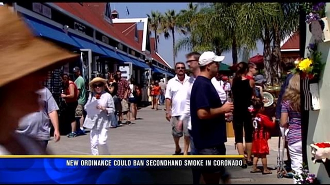 New ordinance could ban secondhand smoke in Coronado