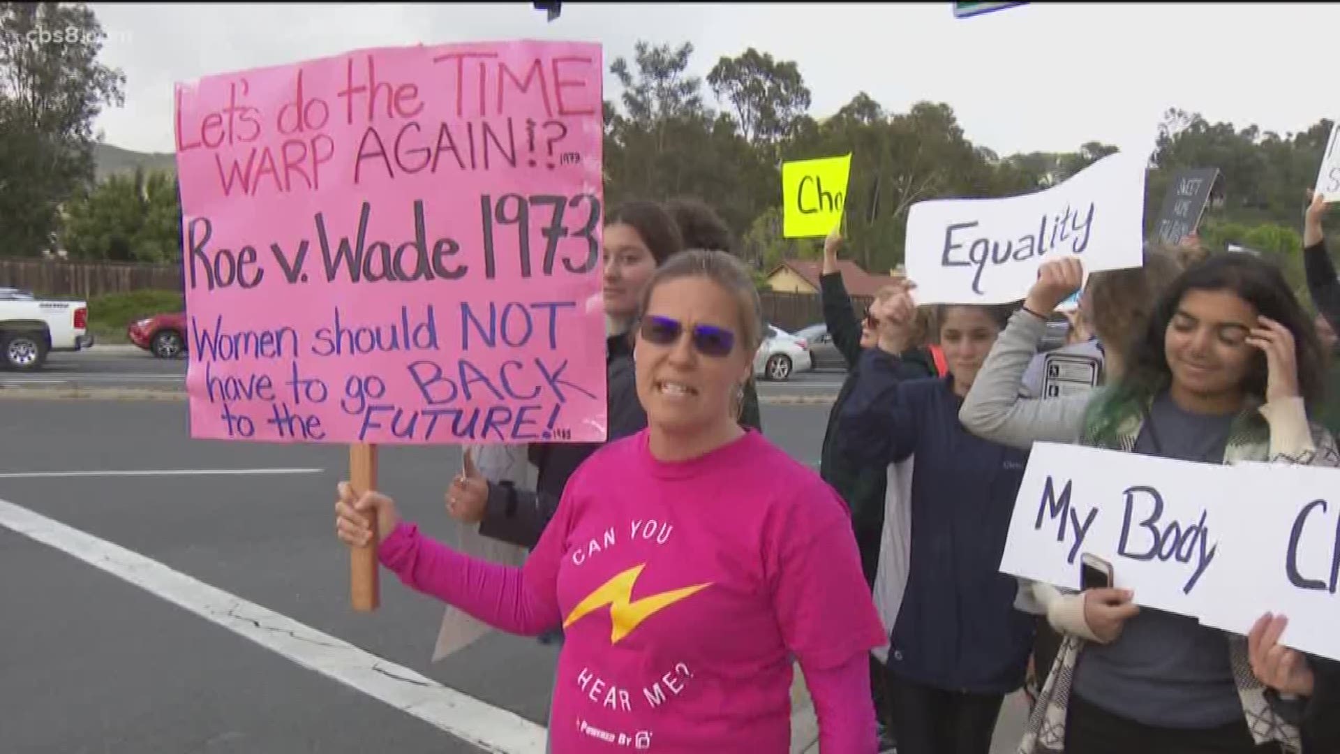 A number of rallies were held in San Diego and across the country as part of a National "Day of Action" against the laws.