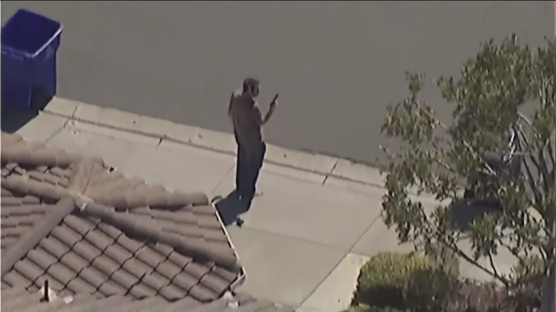 A man was shot and killed by the San Diego Police Department sniper team, following a standoff in Scripps Ranch.