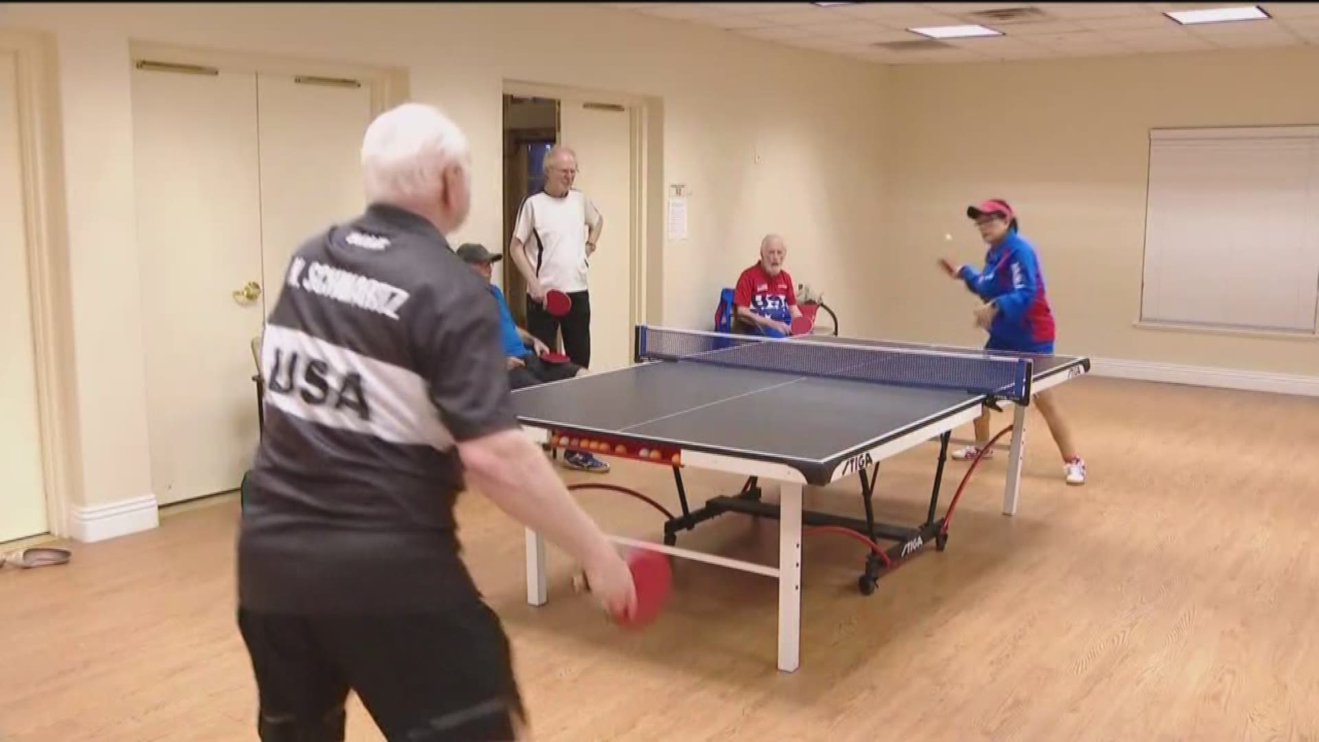 Hall of famers and world champions with centuries of experienced gathered Tuesday night at the La Costa Glen for a game of table tennis.