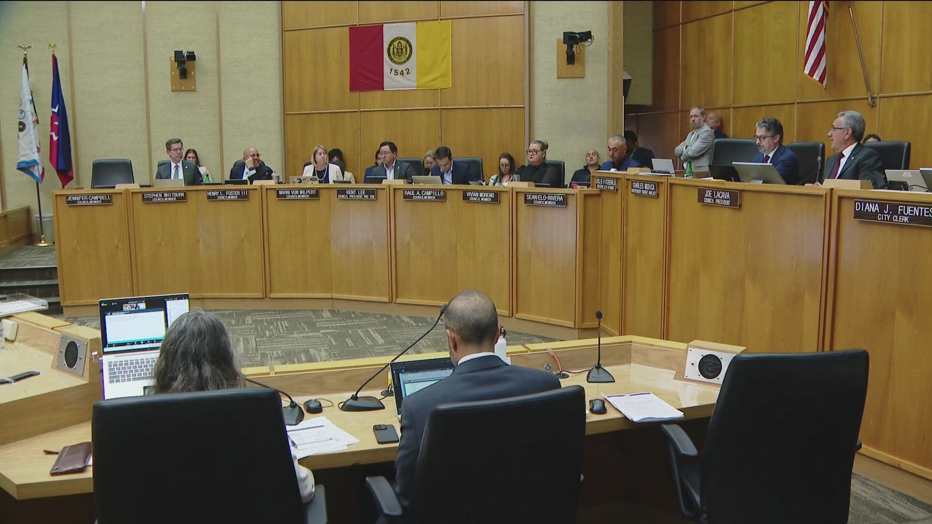 The San Diego City Council approved the final budget for the fiscal year 2026 on Tuesday. 