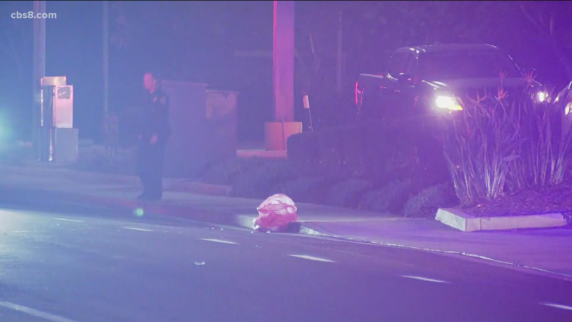 Authorities are searching for a driver they say is responsible for a hit and run, killing a man in Linda Vista on Friday night.