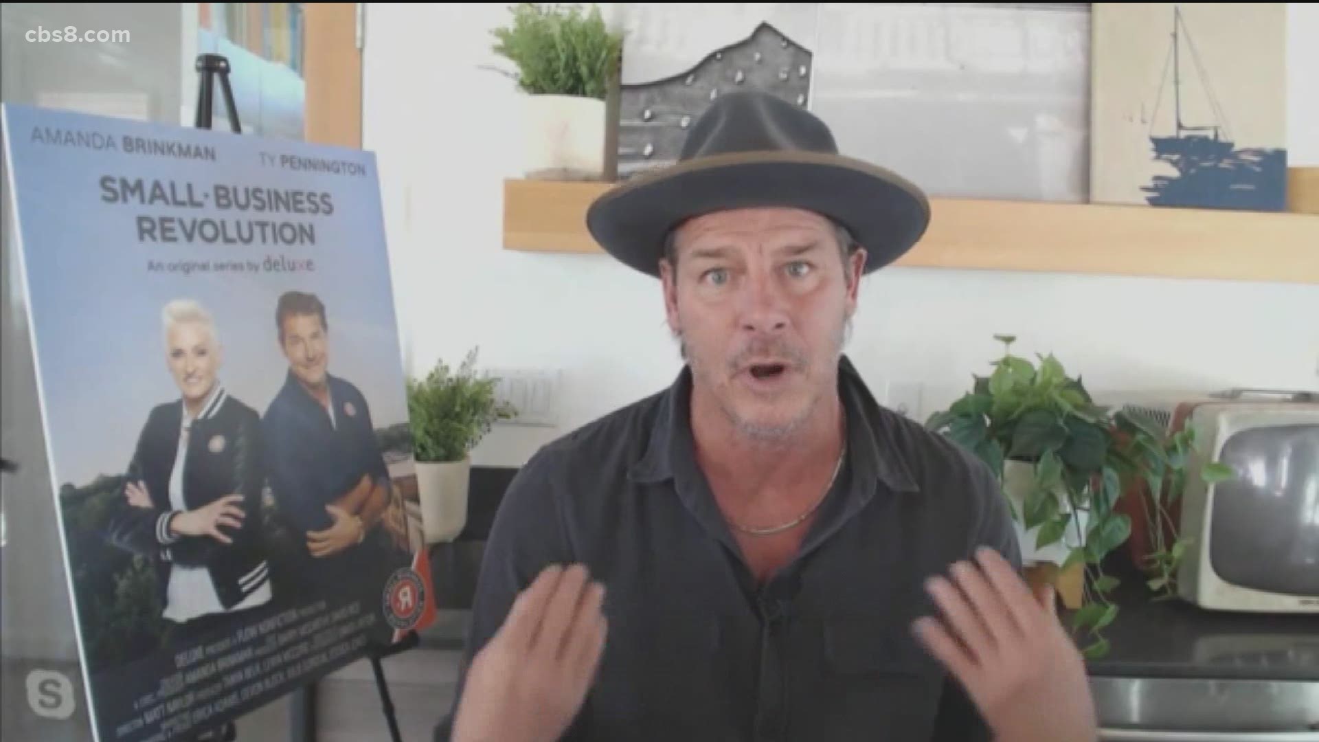 Hosts of the show Amanda Brinkman and Ty Pennington joined The Four to talk about what you can do right now to save your business.