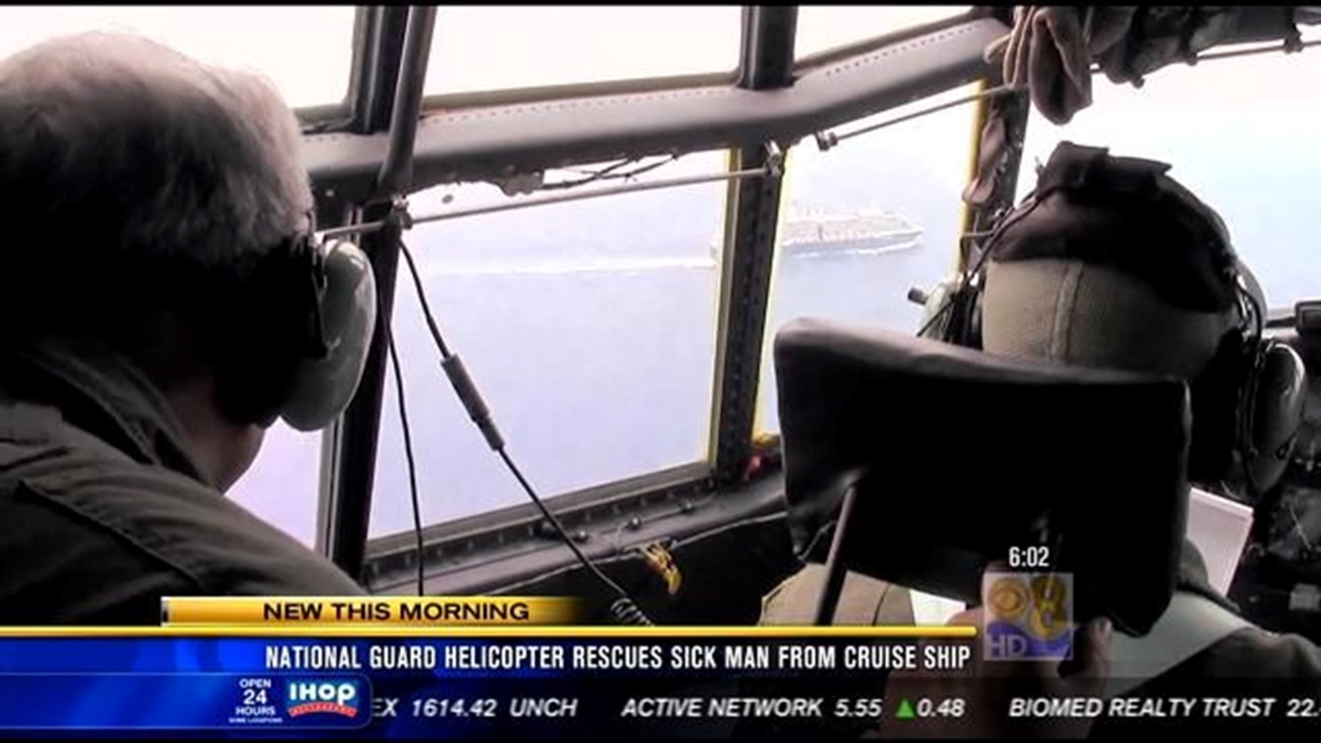 National Guard Rescues Ill Cruise Ship Passenger