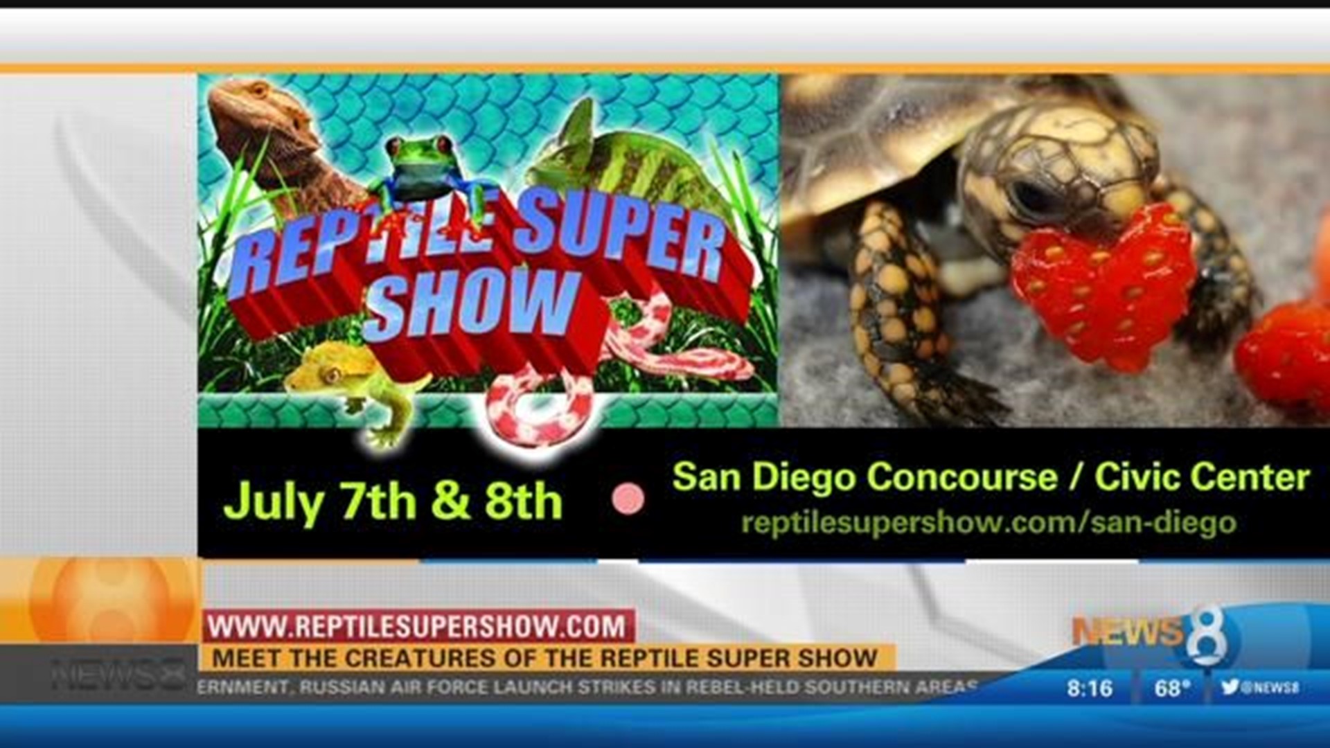 The Super Reptile Show is coming to San Diego