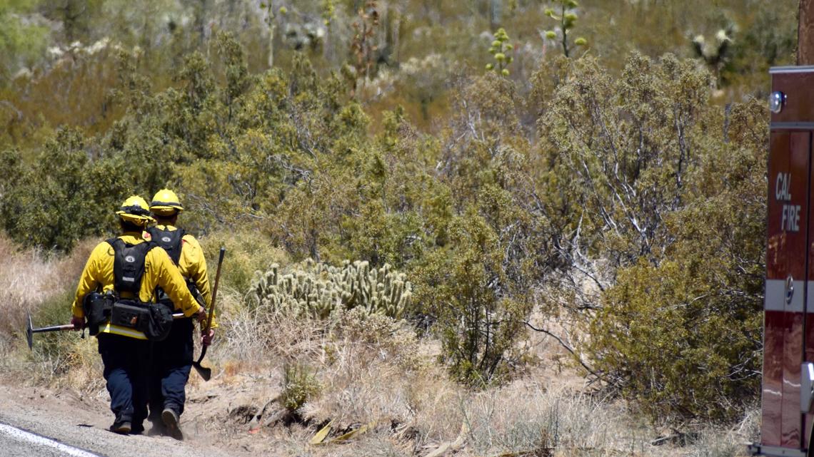 Fire Burning In East San Diego County #southernfire | Cbs8.com