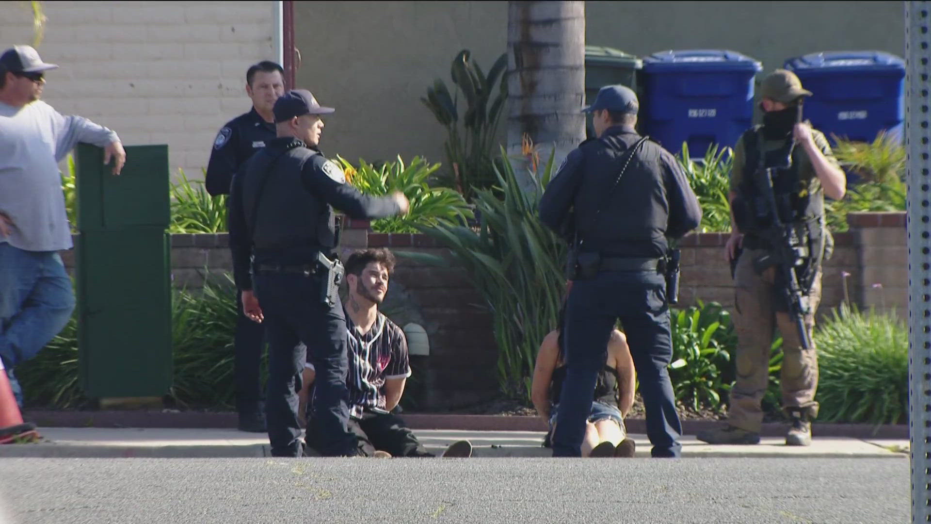 Two people detained in El Cajon following road rage shooting | cbs8.com
