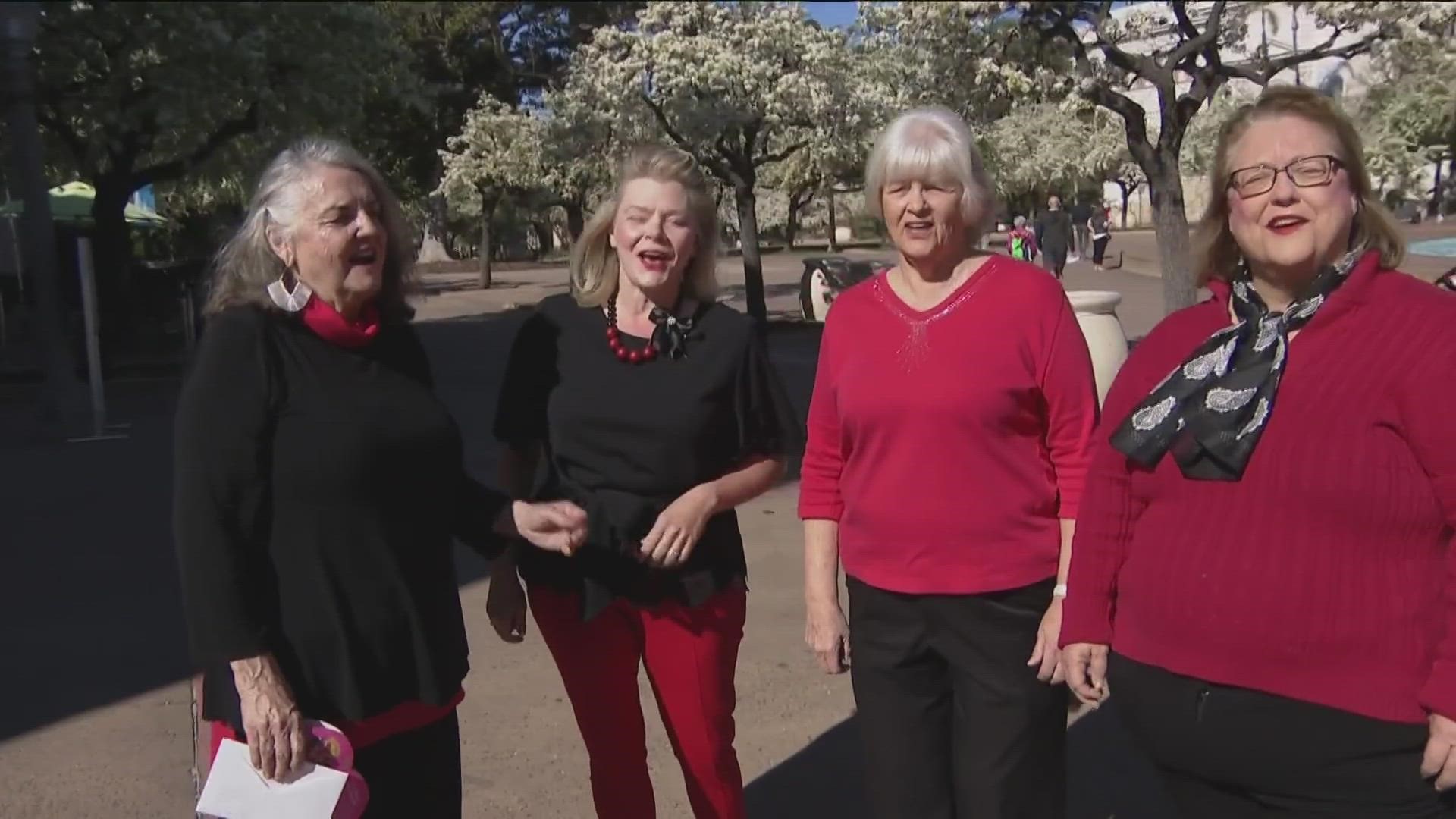San Diego Chorus quartet will deliver an in person, 2-song performance, chocolates, and a card for $50.