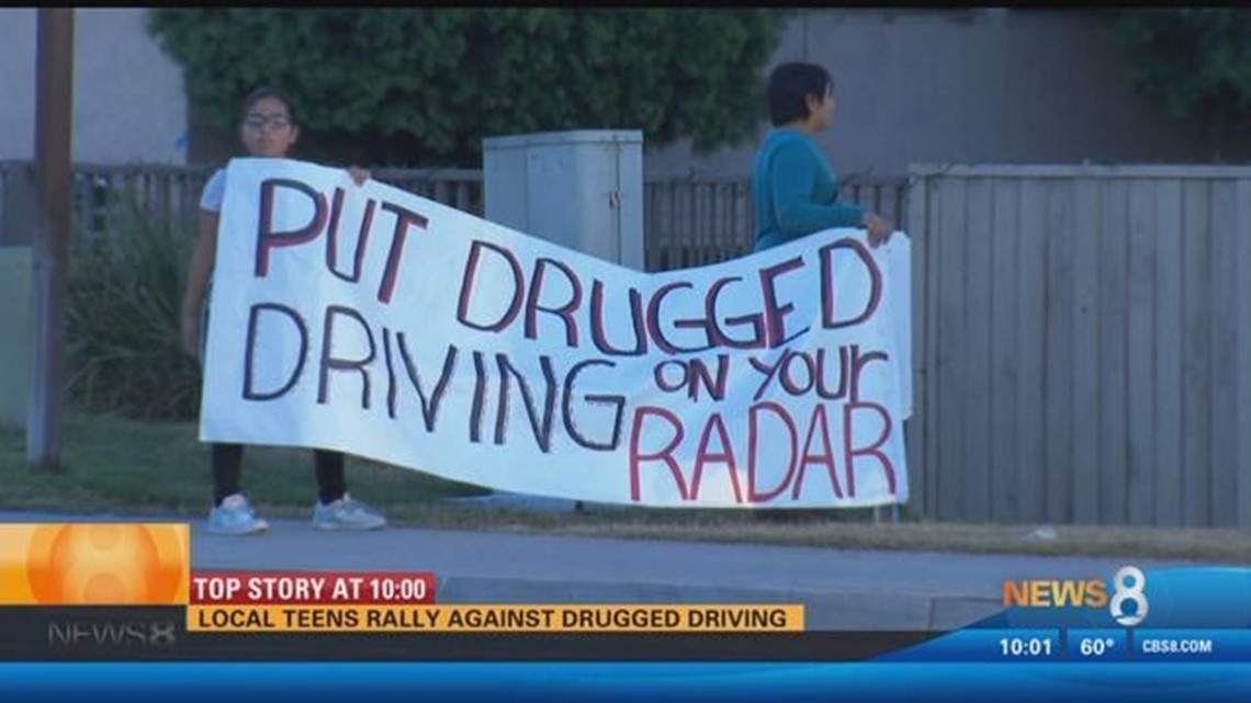 North County teens rally against drugged driving