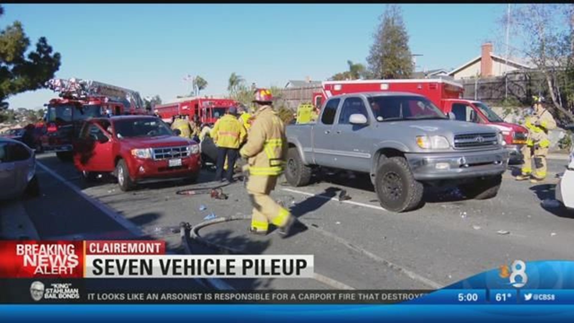 DUI suspected in massive crash on Genesee Avenue