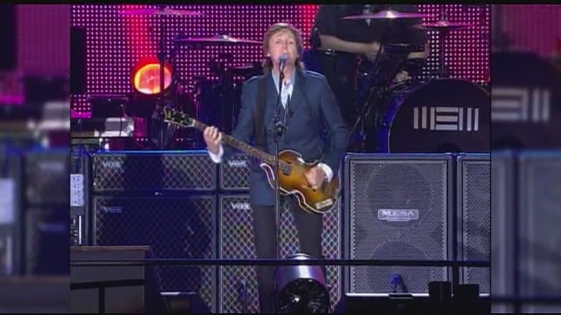 Paul McCartney rocks Petco Park in 2014.