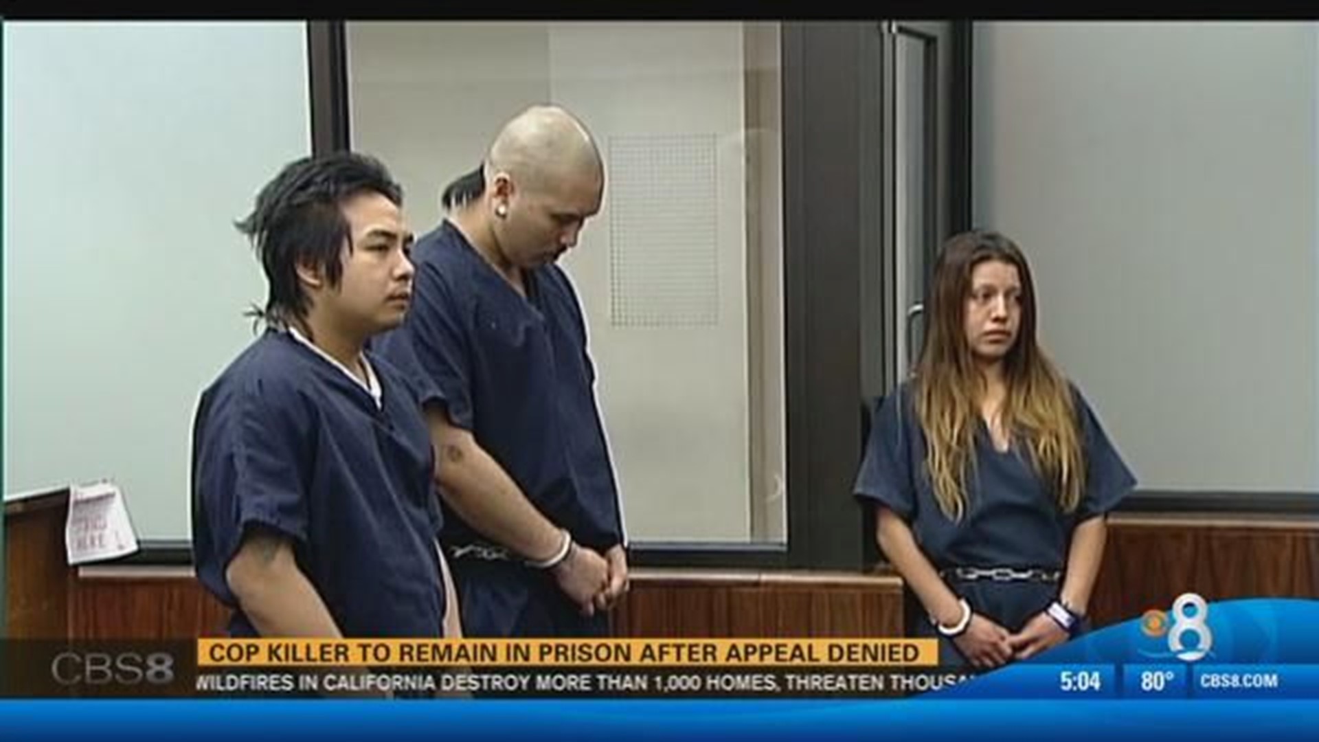 Cop killer remains in prison after appeal denied | cbs8.com