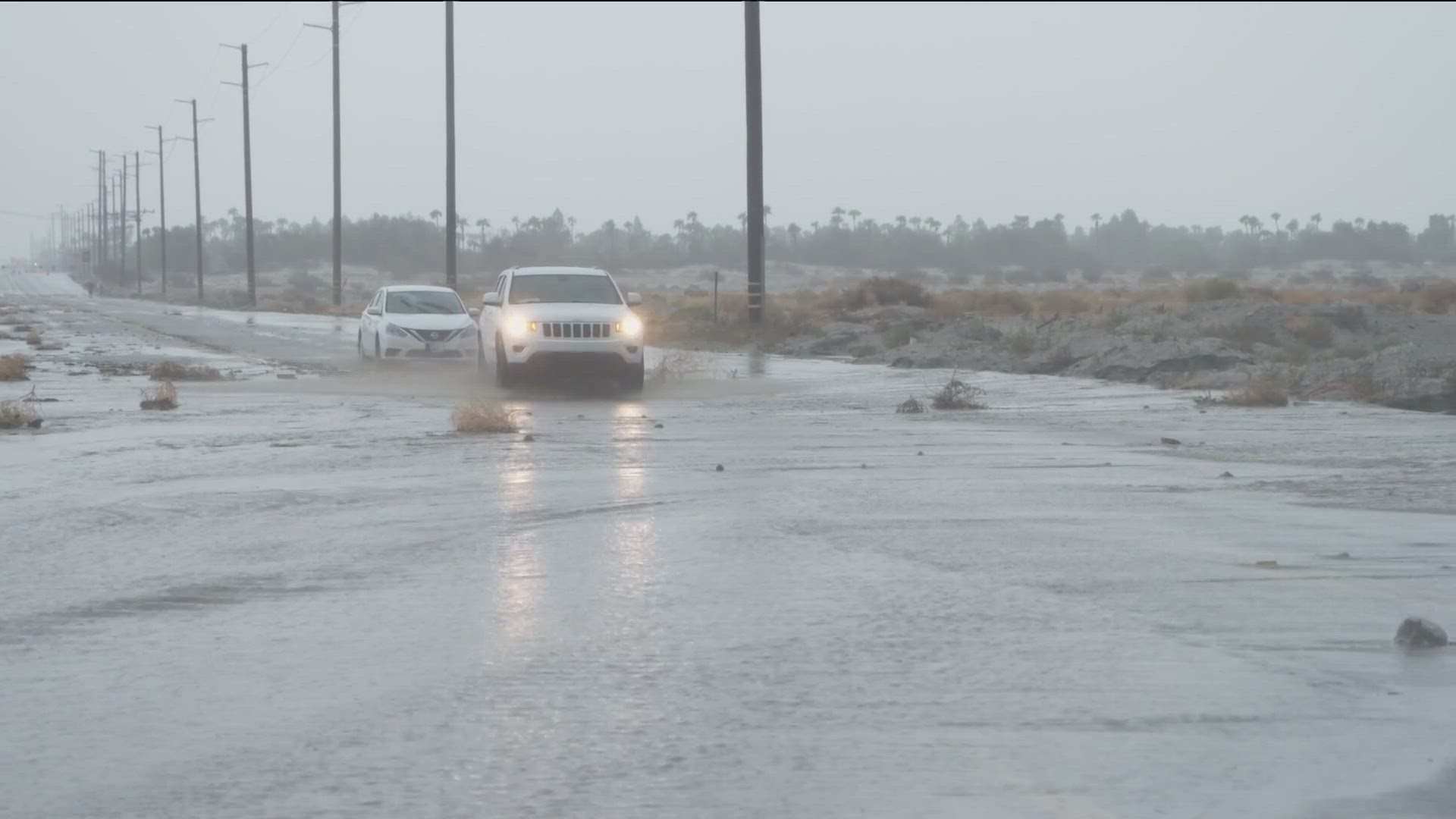 Cathedral City councilmember Nancy Ross says around 60 of her neighbors' homes were flooded, causing several million dollars in damage.