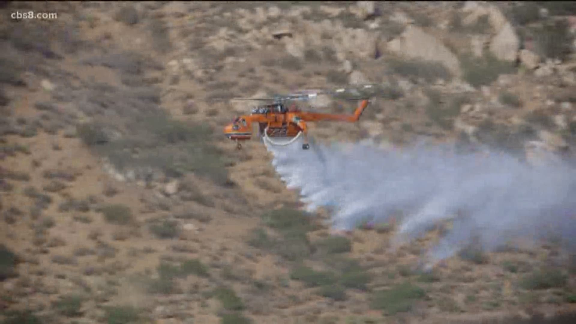 Cal Fire will dispatch a UH-60 Black Hawk helicopter to fight fires when needed, according to SDG&E.