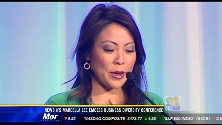 News 8's Marcella Lee emcees business diversity conference 