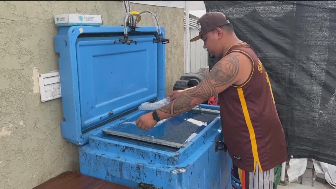 What is hydro dipping? One National City man uses the technique to