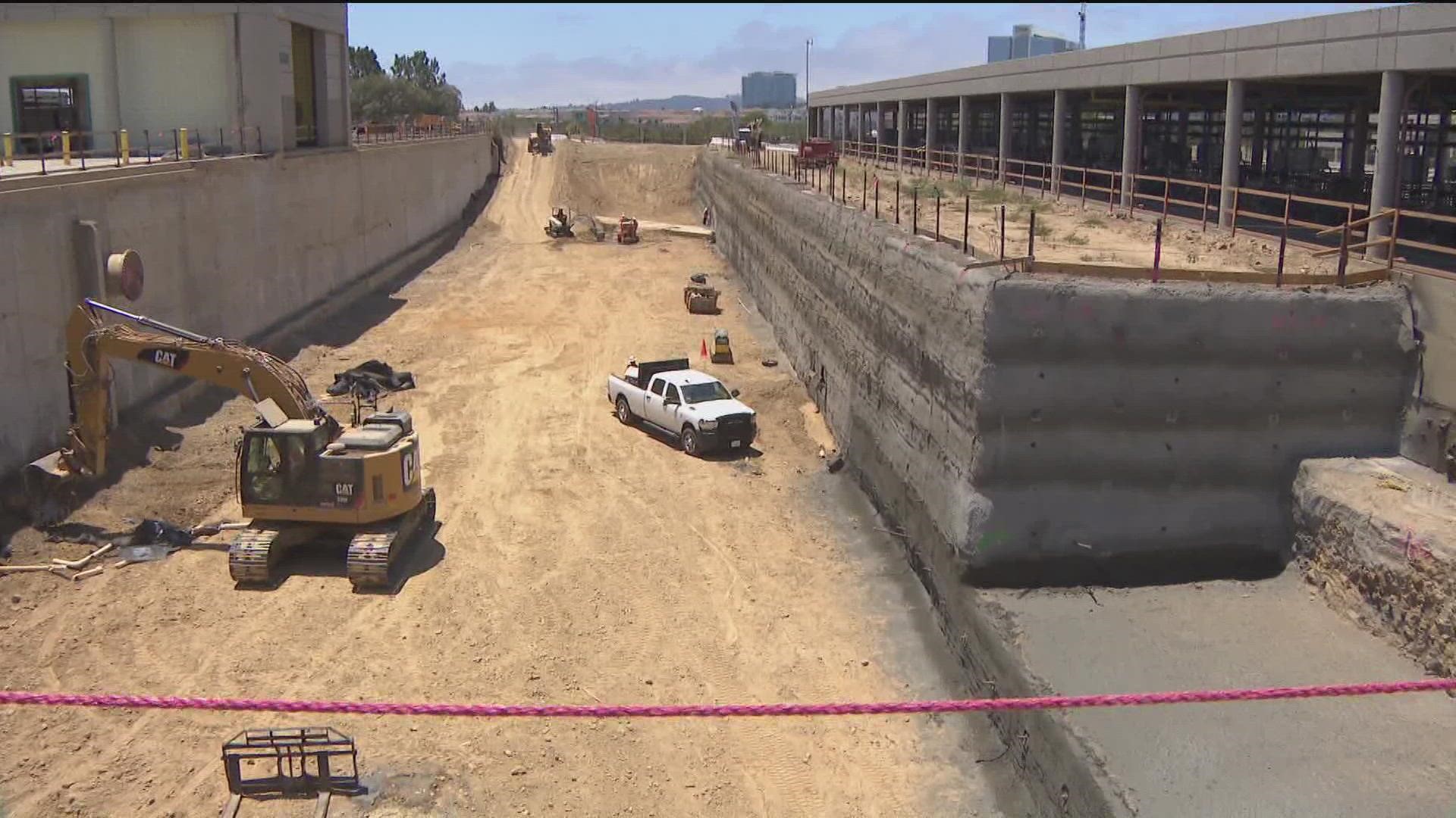 Big construction is underway for the largest infrastructure project in city history. Pure Water plans to provide 83 million gallons of water to San Diegans by 2035.