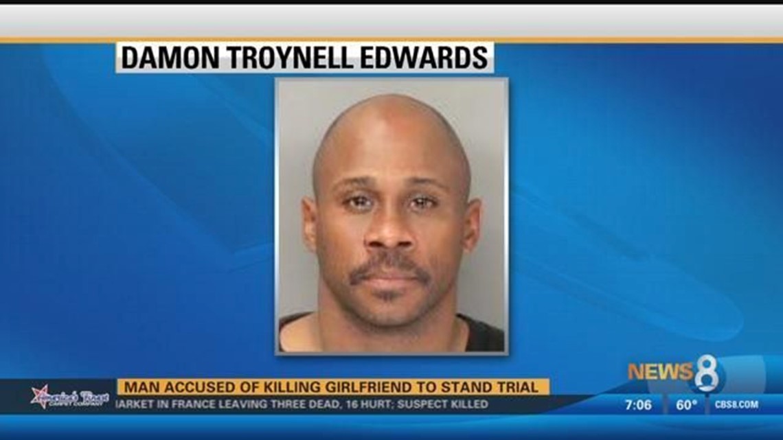 Man accused of killing girlfriend to stand trial | cbs8.com