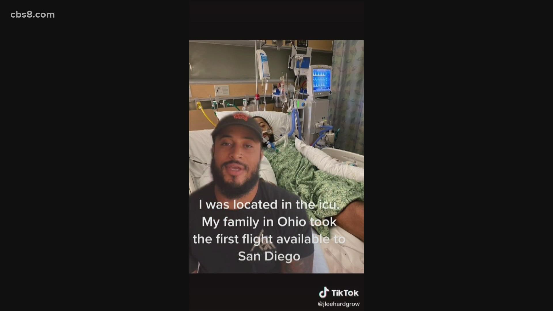 Jordan’s TikTok post has been shared over 200,000 times. Follow his recovery journey.