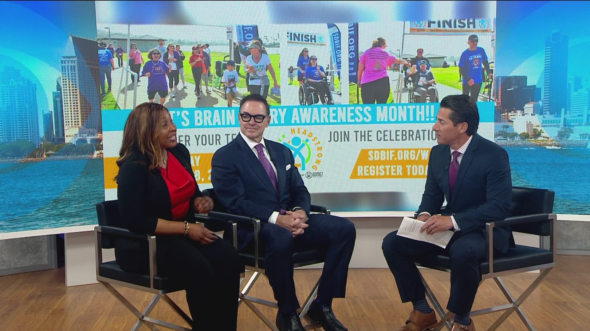 John Gomez and Roslyn Kno talked about brain injuries, Saturday’s event and what the Brain Injury Foundation does.