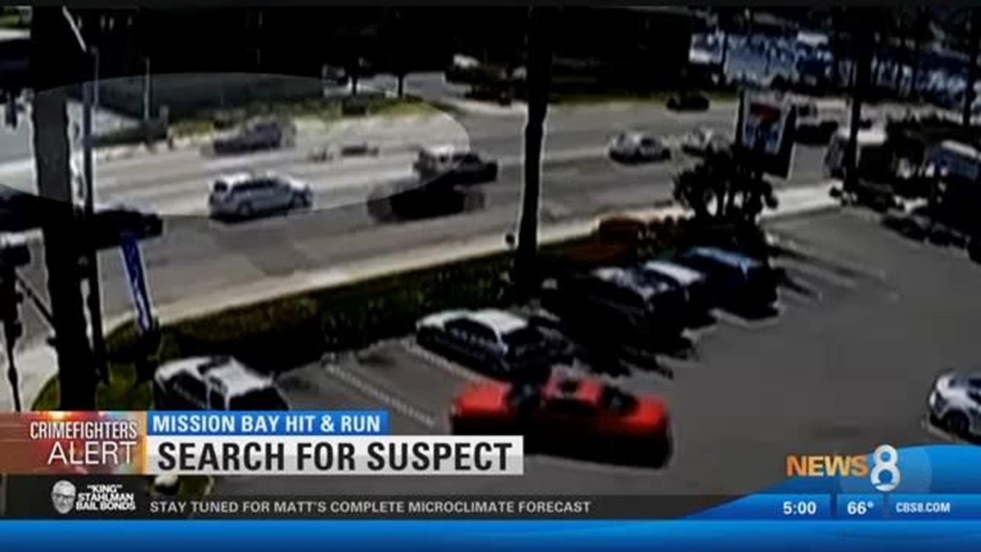 Driver sought in hit-and-run that left motorcyclist injured | cbs8.com