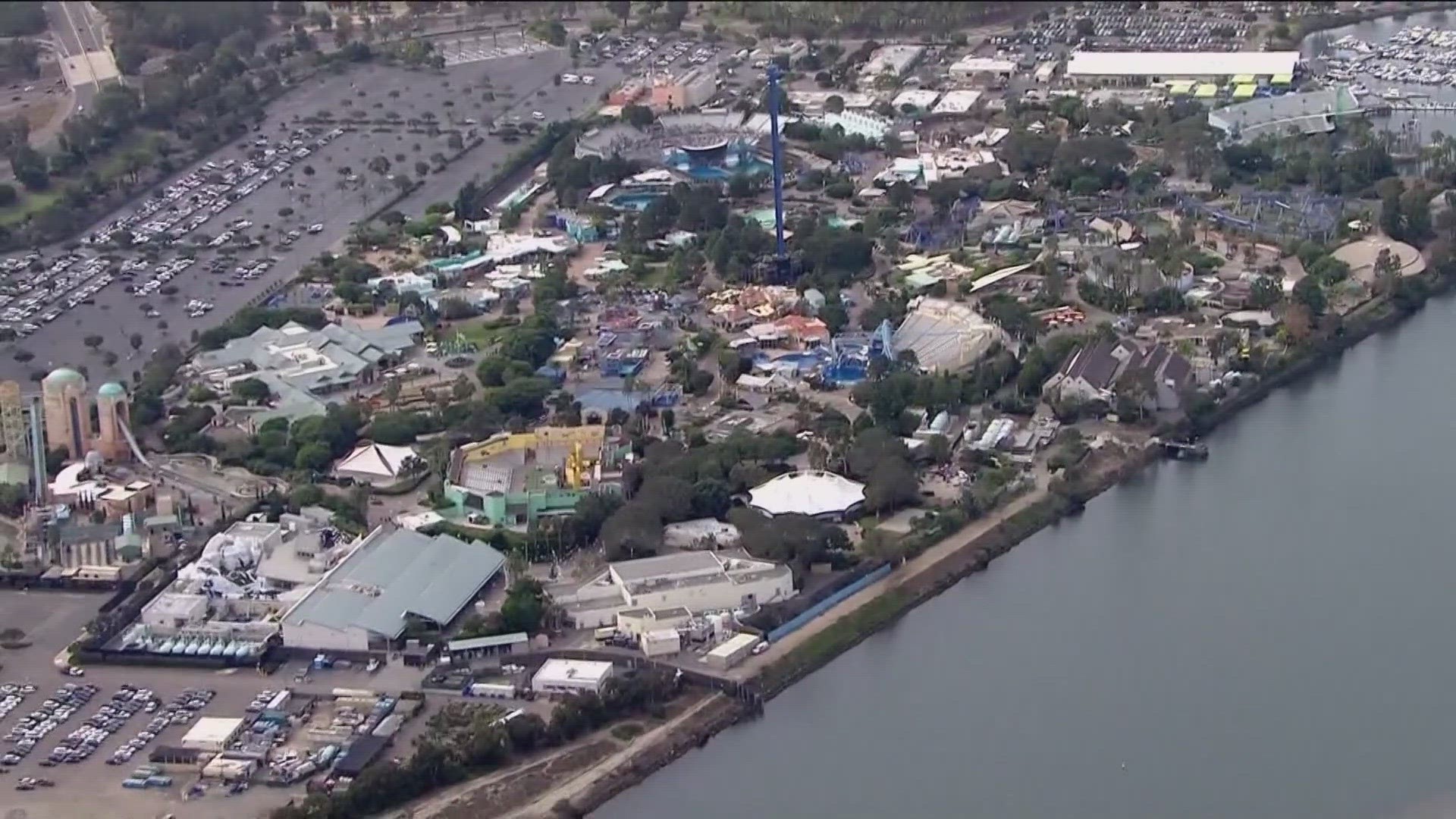 The city claims SeaWorld owes it more than $12 million in unpaid rent, late fees and interest and had voted in May to file a lawsuit if the payment wasn't received.