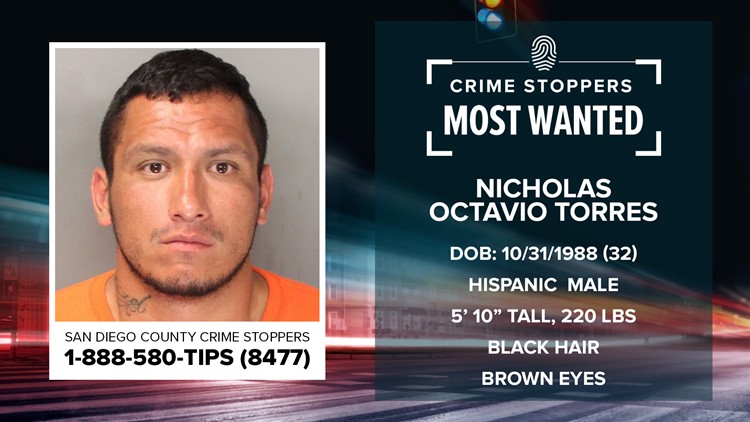 Crime Stoppers Most Wanted: Nicholas Octavio Torres