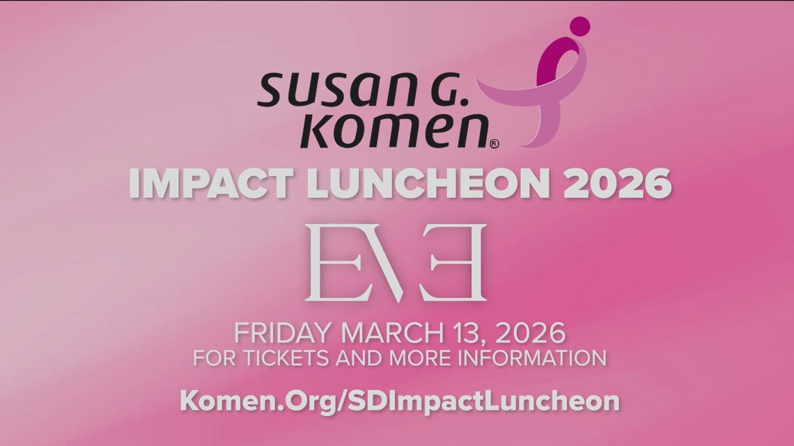 Susan G. Komen San Diego will host its 2026 Impact Luncheon at Eve ...