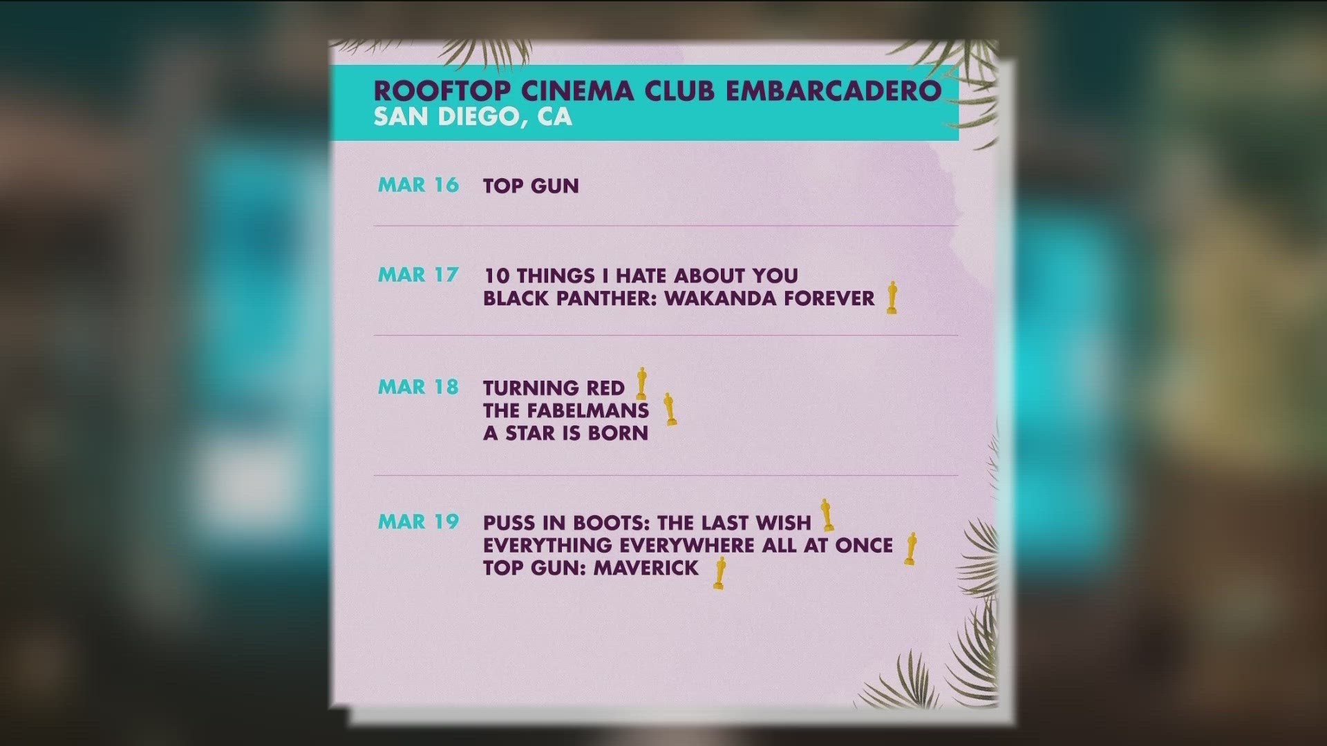 The founder of the Rooftop Cinema Club, Gerry Cottle talked about the experience and what movies they will be showing.