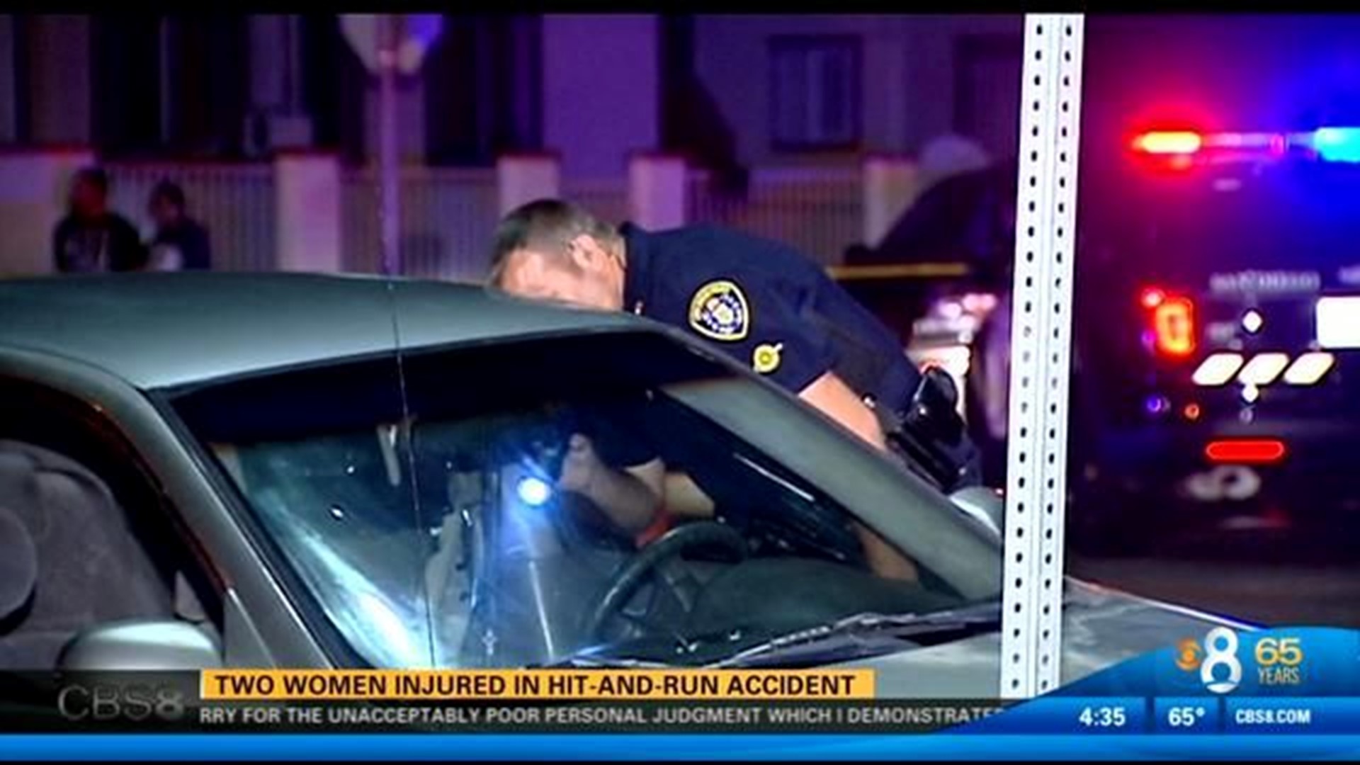 Two women injured in hitandrun accident