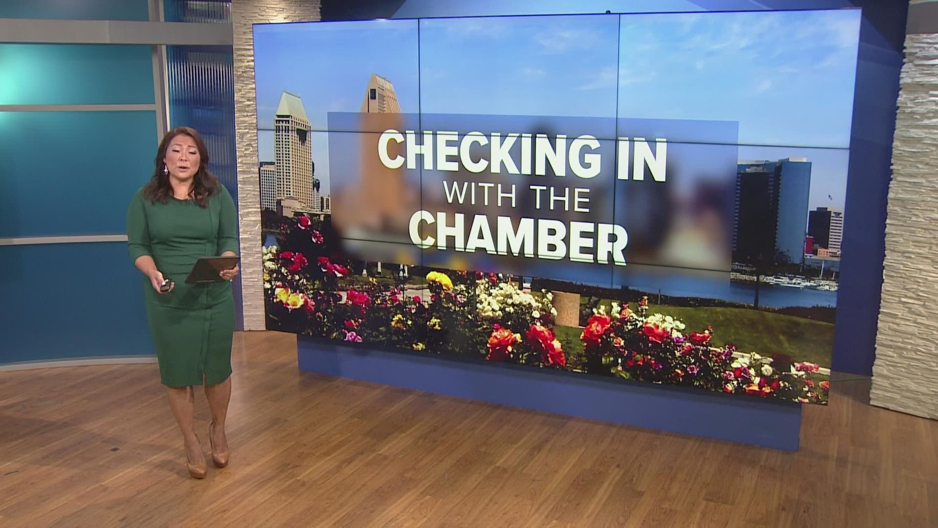 CBS 8 speaks to the Chamber about a new beer festival in Tijuana, outdoor dining and San Diego's new sidewalk vending ordinance.