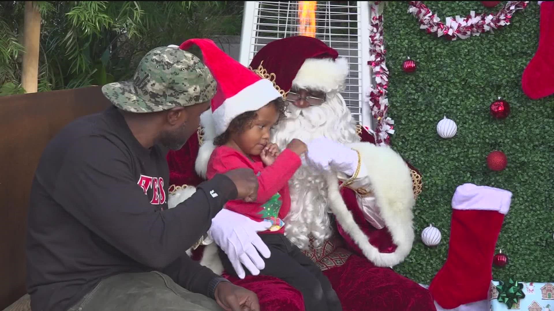 For many kids, seeing a Santa that looks like them makes the holiday even more magical. Kenneth White, The Black Santa, is spreading joy across San Diego County.