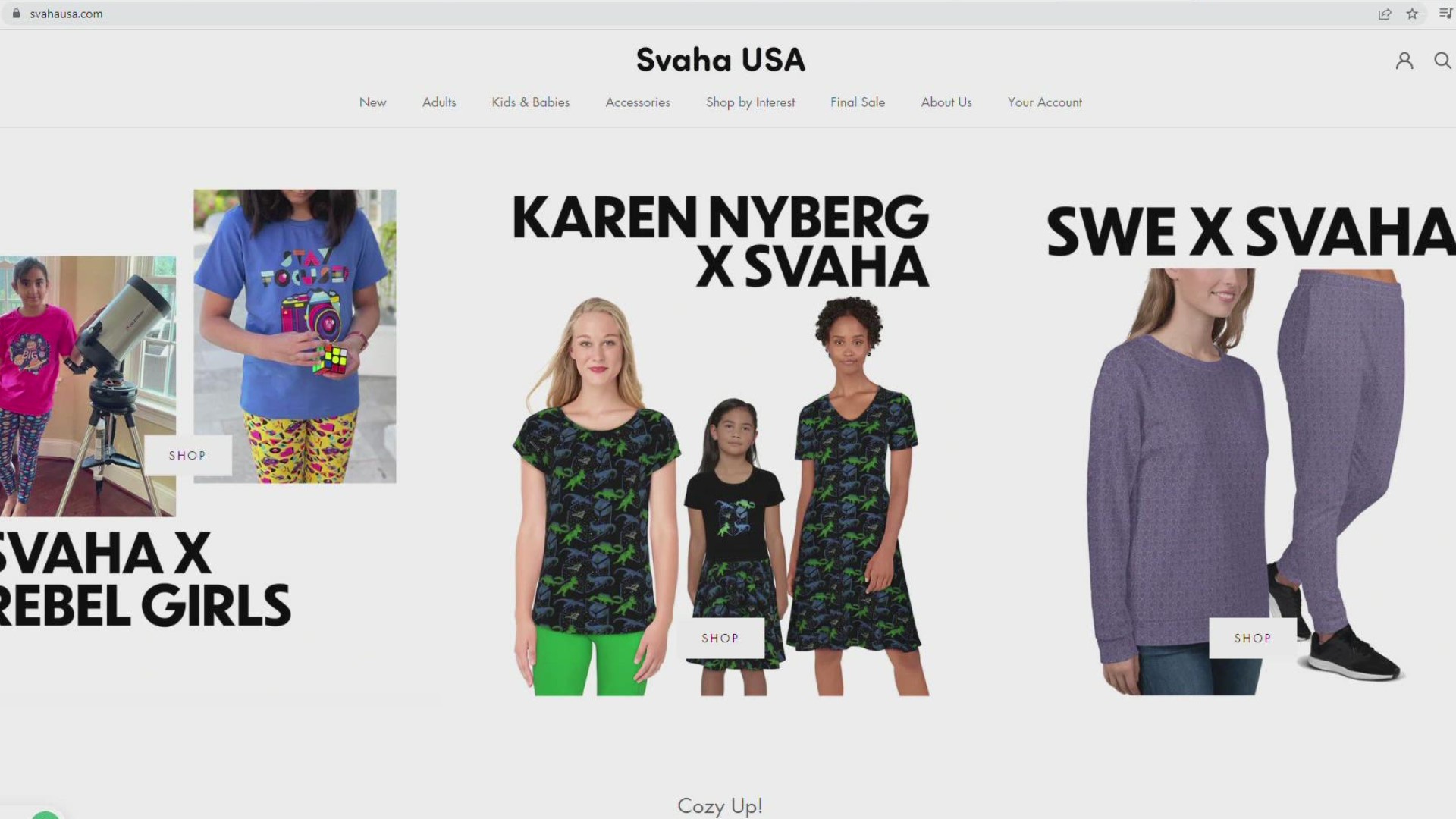 Svaha CEO Jaya Iyer launched her company in D.C. in 2015, after she was unable to find rocket scientist clothes for her young daughter, who wants to be an astronaut.