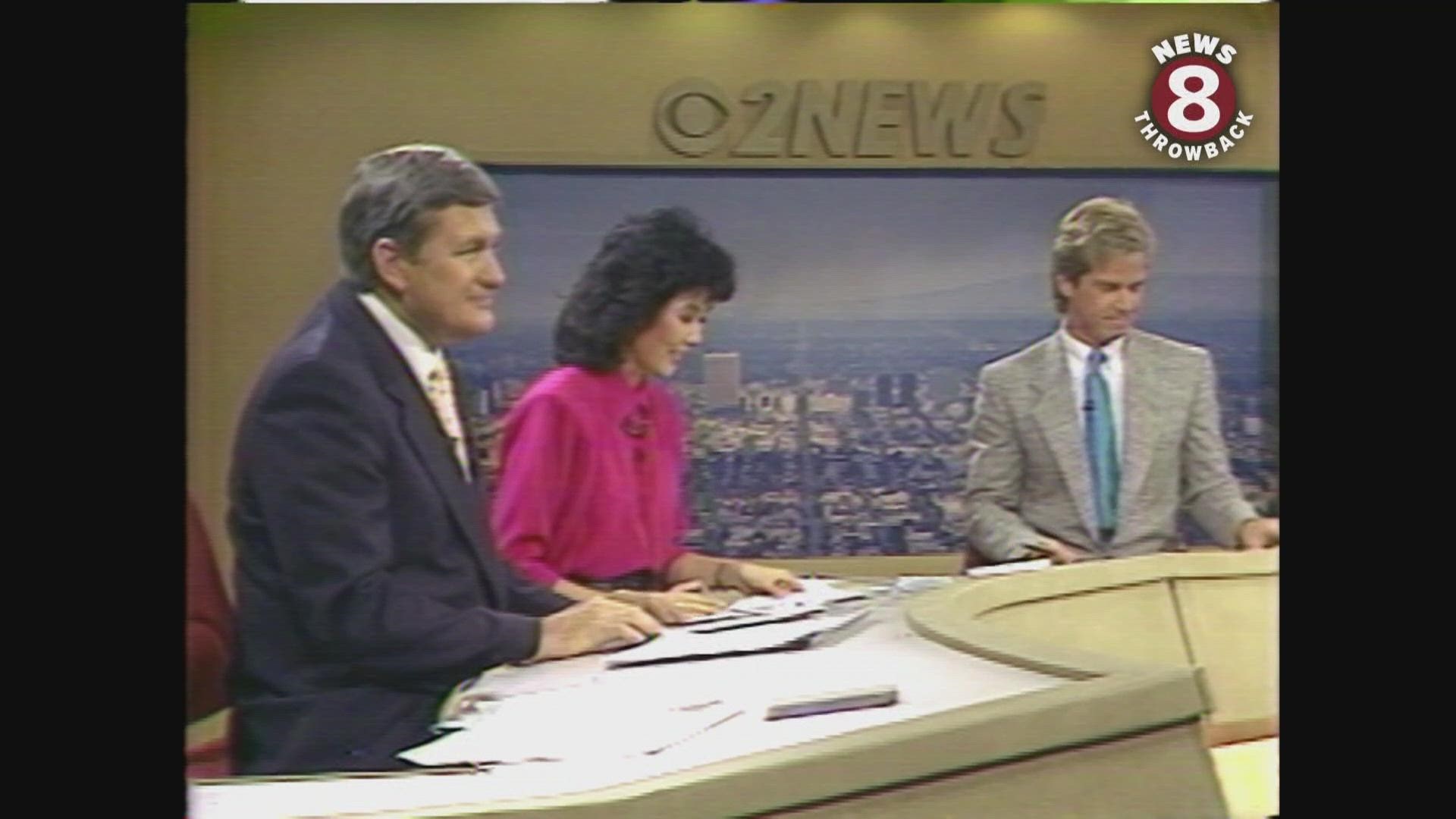 TV News in Los Angeles 1987