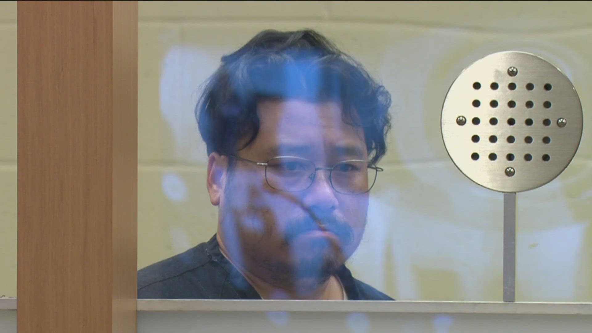 Lee Lor is accused of sending more than 350 separate emails over the course of six months stating he would commit a shooting at the school.