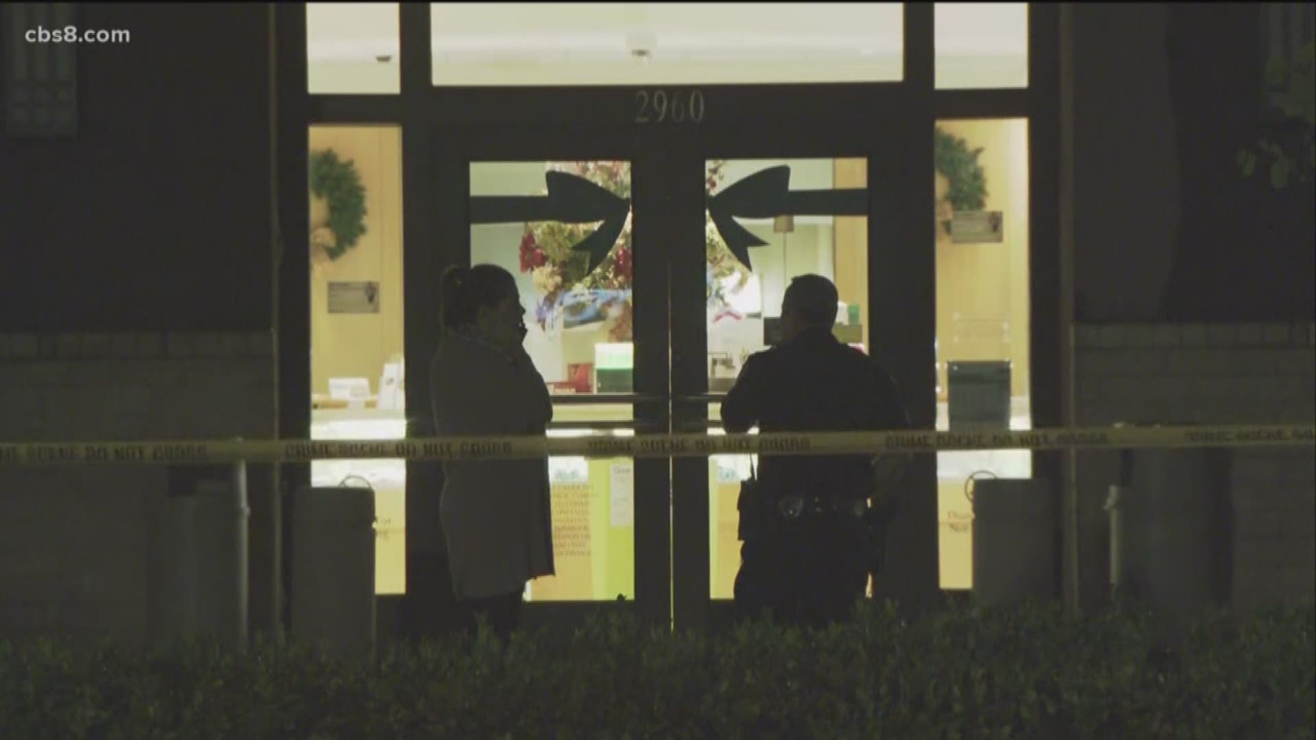 At least four masked suspects, one armed with a gun, robbed a jewelry store in National City Tuesday night.