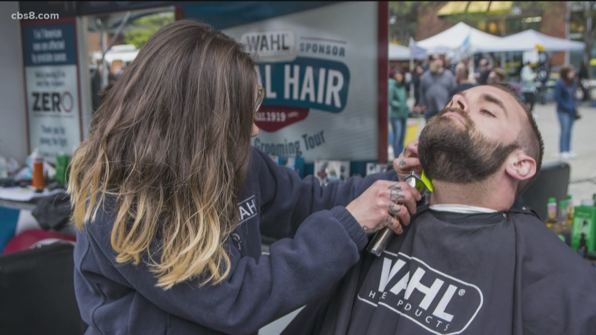 Get a free beard or mustache trim and you may be chosen to compete in the Wahl Man of the Year contest.