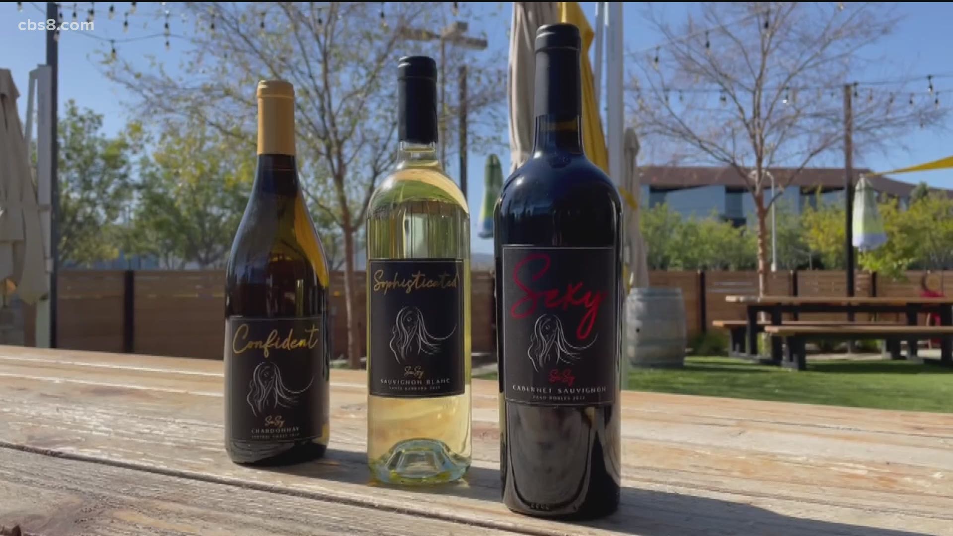 Sasy Wines, which stands for “strong and sexy” is located in Chula Vista.