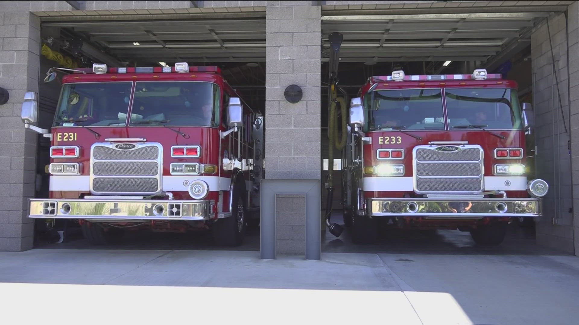 Firefighters from Station 1 moved in with the crew at Fire Station 3.