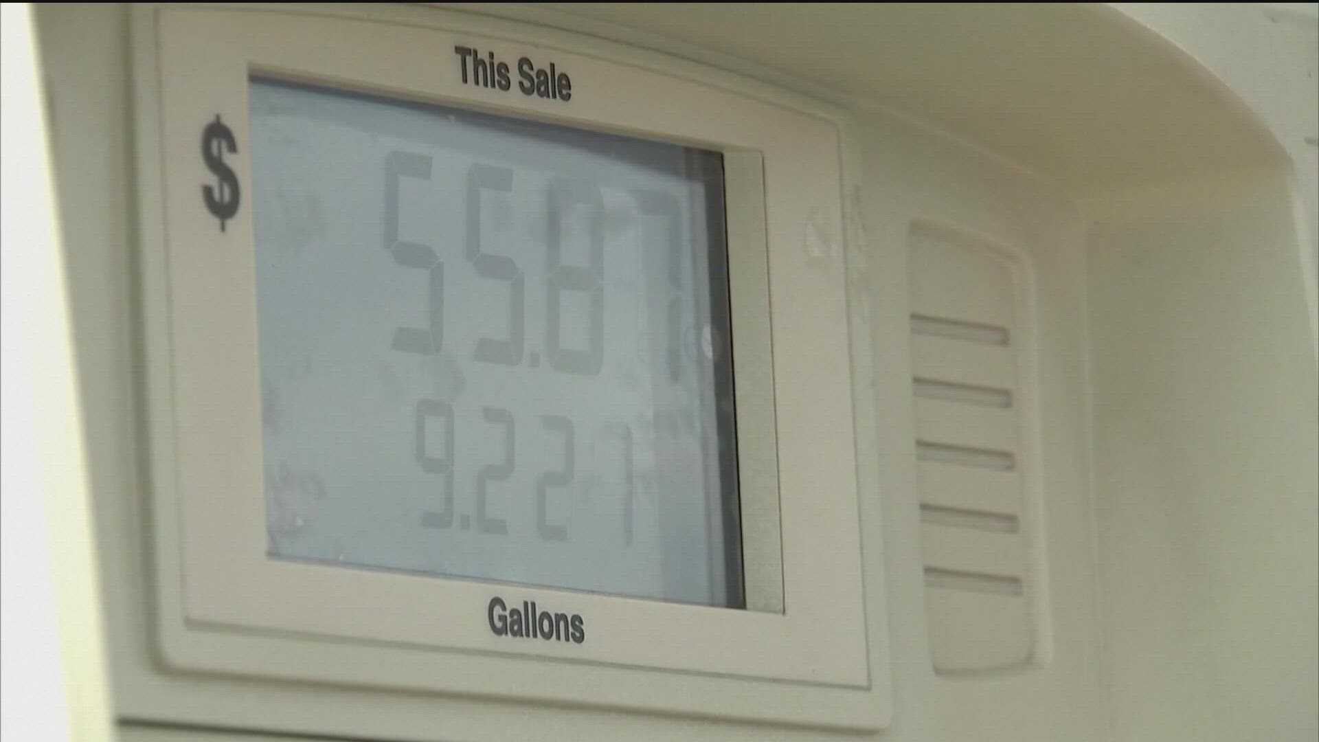 The price difference between California and the rest of the country in October was $2.60 per gallon.
