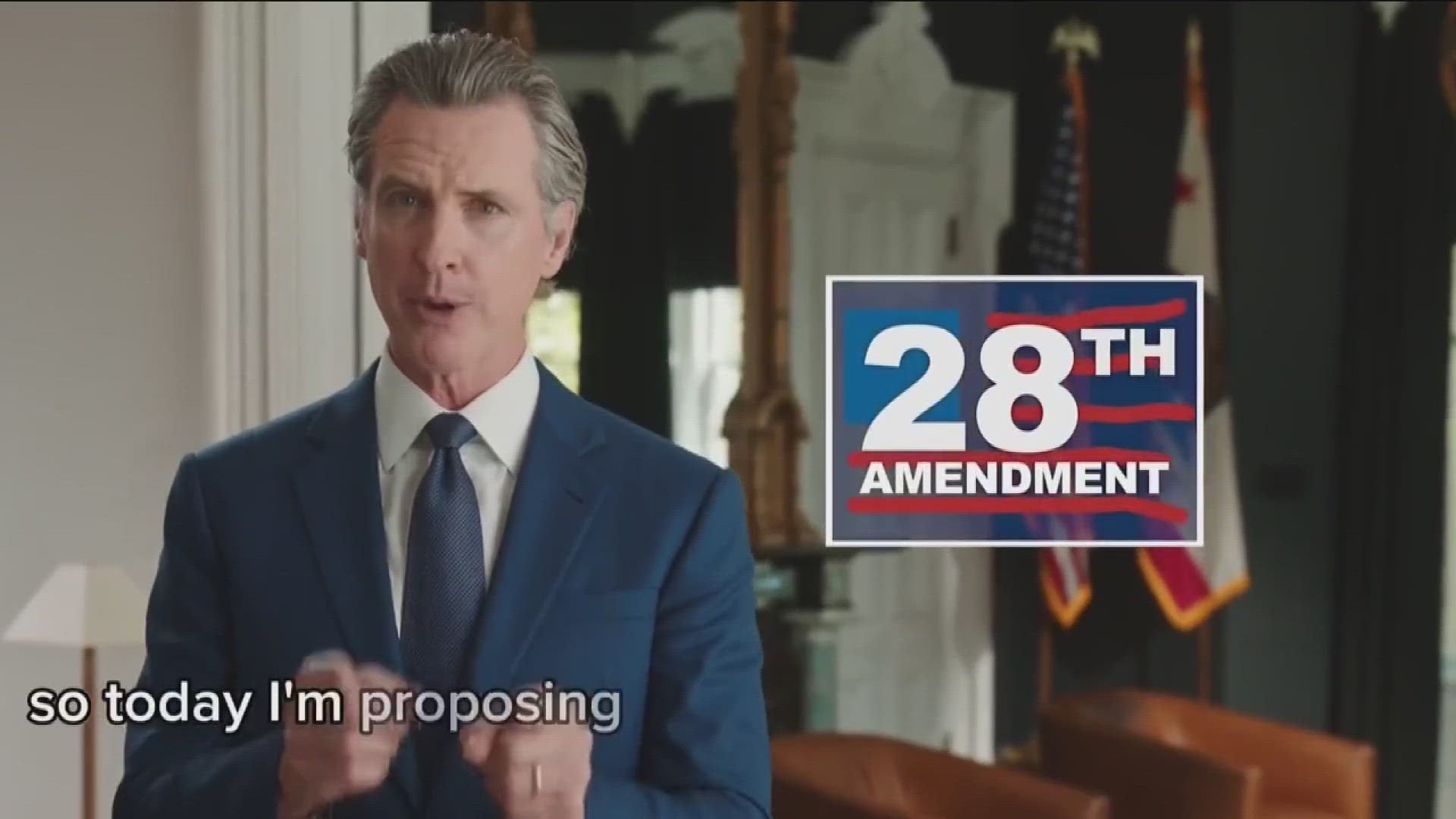 The proposal includes increasing the age to purchase a gun to 21 years old as well as universal background checks.