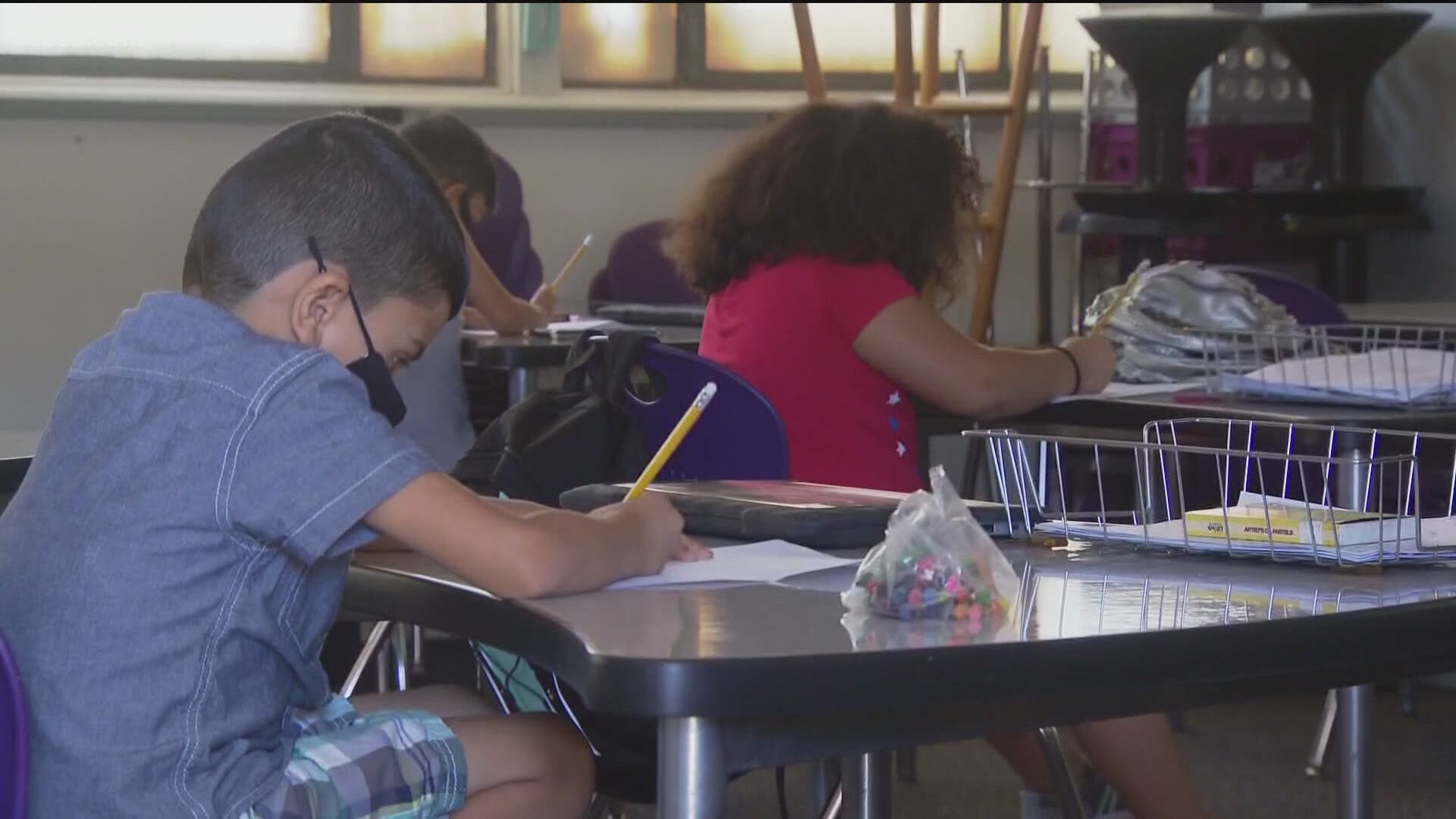 Nicole DiCarlo and Shantel Raquel are teachers in the Poway Unified School District who welcome the news that schools could possibly reopen by the end of the month.