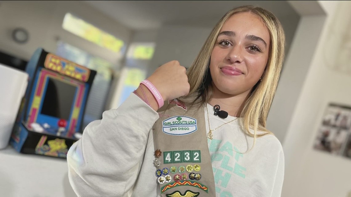 A San Diego girl scout's kindness campaign - Vimarsana News