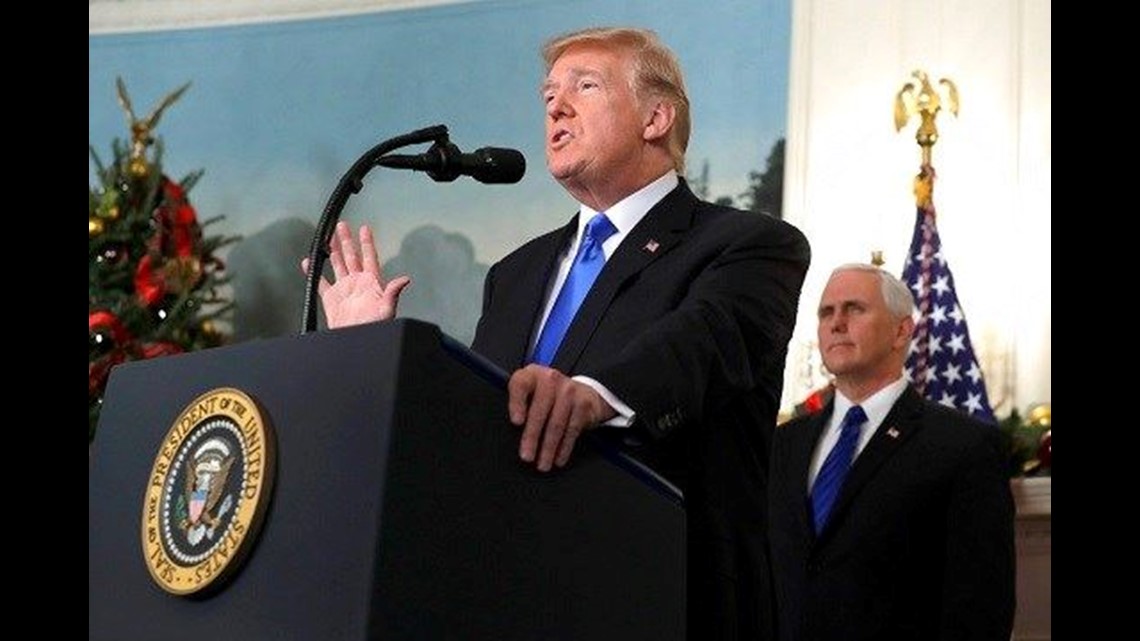 Trump Flouts Warnings, Declares Jerusalem Israel's Capital | Cbs8.com